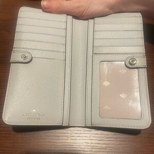 Kate Spade White Leather Wallet